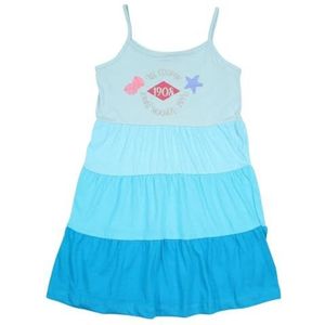 Lee Cooper Meisjes robe Fille Casual Jurk, blauw, 6 Jaar