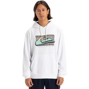 Quiksilver - Retro Fade - Herenpullover - Grijs - Katoen-polyester