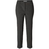 Broek - Cropped - Zwart - 50% Gerecycled Polyester, 41% Viscose, 9% Elastaan