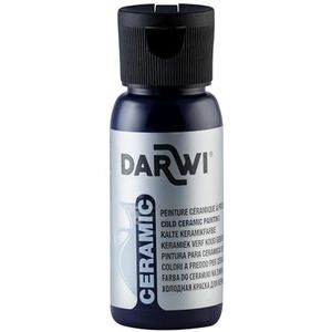 DARWI Armerina keramische verf, 50 ml, donkerblauw