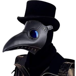 Plague Doctor Kostuums Plague Doctor Masker Halloween Middeleeuwse Hooded Rob Cosplay Masker Party Halloween