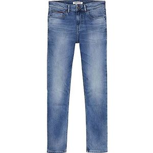 Tommy Jeans Scanton Slim Wlbs Jeans voor heren, Wilson Lichtblauw Stretch, 38W / 30L