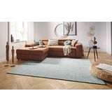 Bijzonder zacht laagpolig tapijt Supersoft van Mint Rugs. Supersoft 80x150 cm lichtblauw