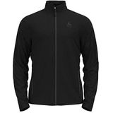Odlo Midlayer Full Zip Berra Pullover voor heren, zwart., XL