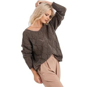 LOOK made with love Pullover Manna Look 174 Brons, OS, Brons, Eén maat