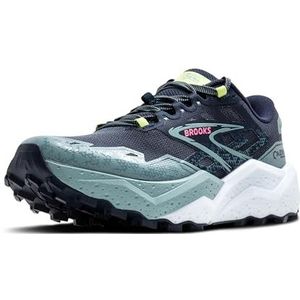 Brooks Caldera 7, damessneakers, 40 EU, Peacoat Citadel Sunny Lime, 40 EU