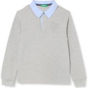 United Colors of Benetton Poloshirt voor kinderen en jongeren, Grijs, 160