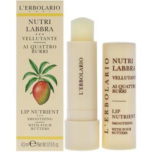 L'Erbolario Lipverzorging gladmakend (4 boter), per stuk verpakt (1 x 5 ml)