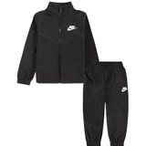 Nike - Kids 66L049 - Tricot Set - Zwart - Met Lange Mouwen