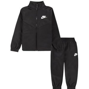 Nike - Kids 66L049 - Tricot Set - Zwart - Met Lange Mouwen