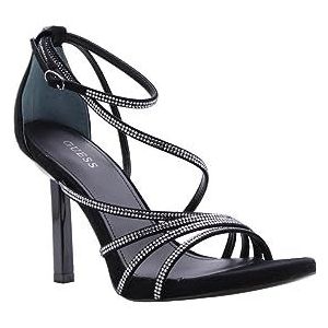 Guess AXEN damessandalen, zwart, 35 EU, Zwart, 35 EU