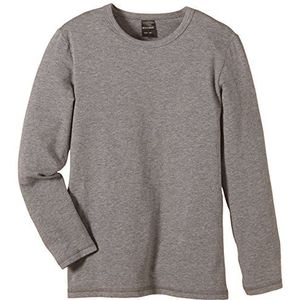 Schiesser Jongens onderhemd Shirt 1/1, grijs (antraciet-gemêleerd 208), 152 cm