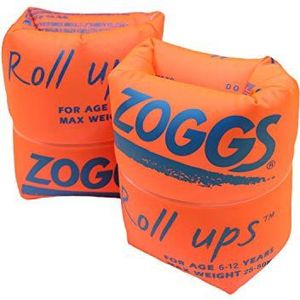 Zoggs Roll-Ups Armbanden, Zelfvertrouwen Building Armbanden, Safe Zoggs Zwemmen Armbanden, Starter Zwemmen Floats Voor Kinderen, Ideale Zwemvlotters Voor Kinderen, 1-6 jaar, Oranje