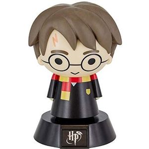 Harry Potter mini lamp Harry Potter zwart/huidskleur/bruin, bedrukt, van kunststof, in geschenkverpakking.