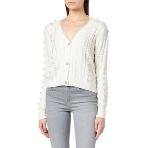 SIDONA Gebreid damesvest 11025366-SI01, wit, M/L, wit, M/L