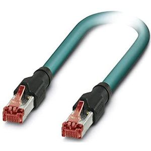 PHOENIX CONTACT NBC-R4AC/0,5-94Z/R4AC netwerkkabel, 4 paar, 0,5 m lengte, 26 AWG flexibel, waterblauw