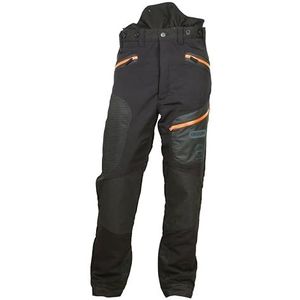 Oregon Fiordland Pro Kettingzaag Werkbroek, Type A Professionele Klasse 1, PBM Kettingzaag Kleding, Verstelbaar met Premium 20m/s EN ISO 11393-2 Snijbescherming voor Heren & Dames - Maat M