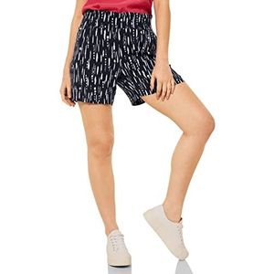 Street One Dames A375268 viscoseshorts, Dark Vintage Blue, 36