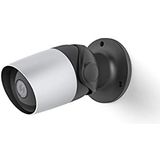 Hama Bewakingscamera WLAN (WLAN-camera voor buiten, outdoor camera met spraak- en app-bediening, weerbestendige buitencamera met bewegingsmelder, nachtzicht, 2-weg audio, opname, 1080p) zwart