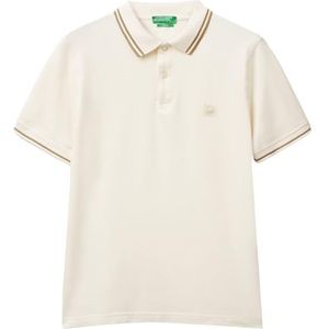 United Colors of Benetton Poloshirt M/M, Wit, XL