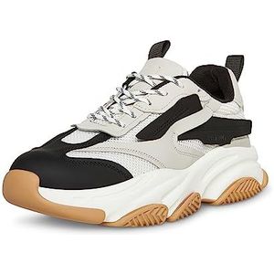 Steve Madden Heren Possess Sneaker, Wit Multi, 41 EU