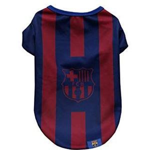 FC Barcelona T-shirt voor honden of katten, maat XXL, plus 7 maten verkrijgbaar, officieel product (CyP Brands)