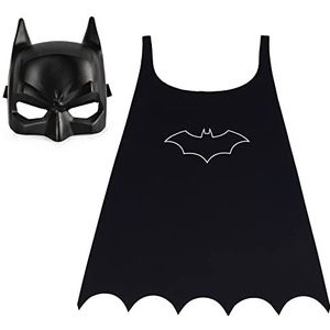 DC Comics - Set met cape en masker van Batman - één maat verkleedpak