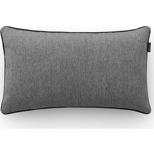 ECOMMERC3 Kussensloop, 45 x 45 cm, universeel en veelzijdig, antraciet, eenvoudig aan te brengen, voor rugleuning, zitting en armen