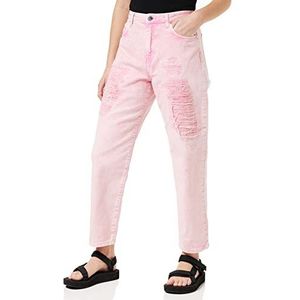 Pinko Maddie Mom Bull Rotture E RAMM Jeans, P44_lichtroze, 31 dames, P44_lichtroze