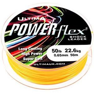 Ultima Powerflex - Fire Orange - Spool 50m - 0.65mm - 50.0lb/23.0kg