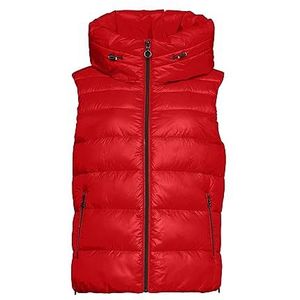 ESPRIT Gerecycleerd: gewatteerd vest, 630/rood, XXL