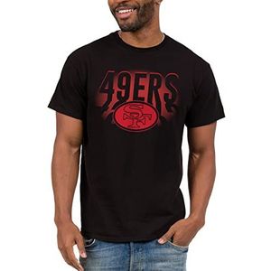 Junk Food Clothing x NFL - San Francisco 49ers - Team Spotlight - Unisex Adult Short Sleeve Fan T-Shirt for Men and Women - Size X-Large