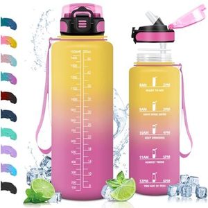 BOTTLE BOTTLE Roestvrijstalen geïsoleerde waterbeker 700ml (24oz) met rietje en deksel metalen sportwaterbeker met handvat reisfitness(Melk groen