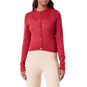 KENDALL & KYLIE K & K W Short Cardigan Knit KKW3714303 Sweater, Bloody Red, M Vrouwen
