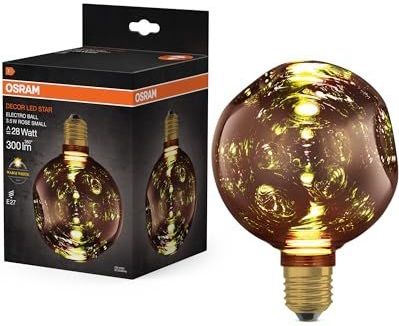 DECOR LED LAMP IN ELECTRO GLASS IN ELECTRO GLASS SMALL ROSE