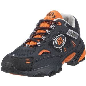 Brütting Ghost 191062, Unisex - Volwassenen Sportschoenen - Walking, blauw, (marine-oranje-wit), blauw, 42 EU