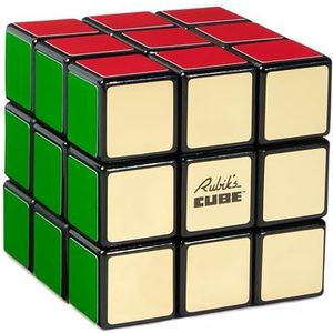 Rubik's Cube - 50-jarig Jubileum Retroversie - 3x3-kubus voor het oplossen van kleurrijke uitdagingen - hersenkraker - fidgetspeeltje