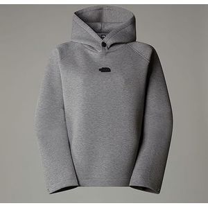 The North Face Relaxed Sweatshirt met capuchon voor dames Metallic Silver Heather L