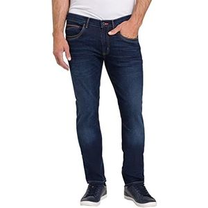 Pioneer elon heren jeans, Donkerblauwe mode, 40W x 30L