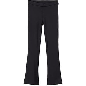 NAME IT Nlfdonna Bootcut Pant Noos broek voor meisjes, zwart, 152 cm