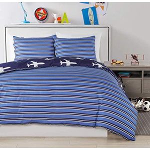 Lala + Bash Non-Down Comforters-Twin, Blauw, 68x86, 20x26 (1 stuk)