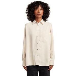 Regular Long Sleeve Shirt - Wit - Dames
