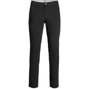 JACK & JONES PLUS JPSTMARCO JJJDAVE LC NOOS PLS Chinobroek voor heren, zwart, 48/32, zwart, 48W x 32L