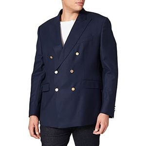 HACKETT LONDON Heren NAVY GB BLAZER DB Jacket, 595NAVY, 46