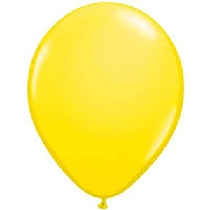 Ballonnen medium geel 18 stuks 22 cm
