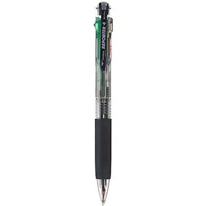 Tombow BC-FRC20 vierkleurige balpen Reporter 4, los, transparant, 1 stuk (1 stuks)