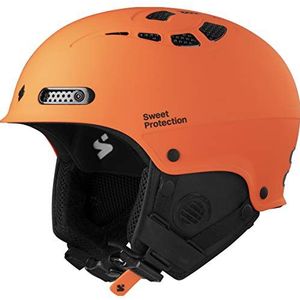 Sweet Protection Igniter II Helm voor volwassenen, Matte Flame Oranje, Klein