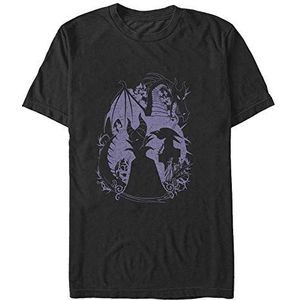 Disney Sleeping Beauty - Bone Heart Unisex Crew neck T-Shirt Black S