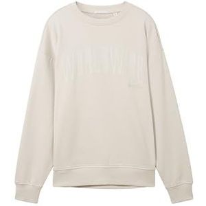 TOM TAILOR Sweatshirt voor jongens, 27609 - Koud Beige, 176 cm