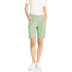 CECIL Shorts met rechte pijpen, Raw Matcha Lime, 34W